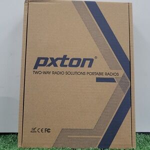 Pxton Walkie Talkies Rechargeable Long Range Two-Way Radios with Earpieces 2-Way